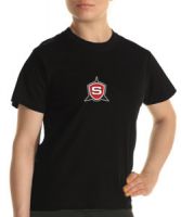 GAIA Collection `Skogs´ - Women's Cotton T-shirt, black
