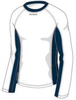 GAIA Collection `Italia´ - Men's Tech Longsleeve, white