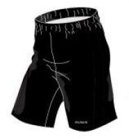 GAIA Collection `Skogs´ - Men's Tech Shorts, black
