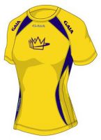GAIA Collection `Sverige´ - Women's Tech Shirt, golden