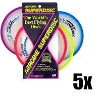 Aerobie Superdisc 120g, 25cm set - 5x
