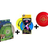 Dog disc set `Soft´ - 3x