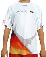 GAIA Collection `Deutschland´ - Men's Tech Shirt, white