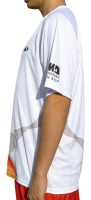 GAIA Collection `Deutschland´ - Men's Tech Shirt, white