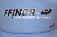 GAIA Playing Cap (mesh) `FFindr´ - light blue