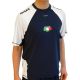 GAIA Collection `Italia´ - Men's Tech Shirt, navy/white