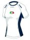GAIA Collection `Italia´ - Women's Tech Shirt, white/navy