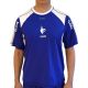GAIA Collection `France´ - Men's Tech Shirt, indigo/white