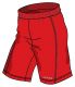 Men's Playing Shorts FLY 2009 - red