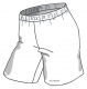 Women's Playing Shorts PRO - white