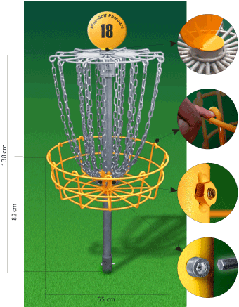 Disc Golf Korb