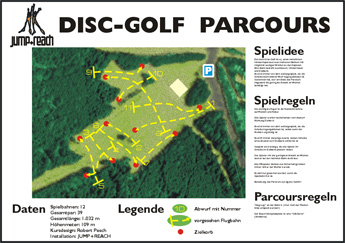 Disc Golf Parcour