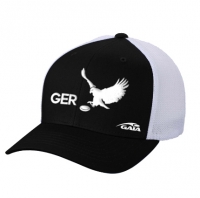 GAIA Kollektion `Deutschland´ - Playing Cap (mesh), schwarz/wei