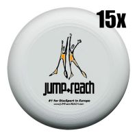JUMP+REACH School-Set - 15 x Ultimate Discraft 175g > white