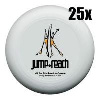 JUMP+REACH School-Set - 25 x Ultimate Discraft 175g > white