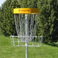 DisCatcher Pro - Disc Golf Basket, mobil/permanent