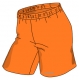 Women's Playing Shorts PRO - neon orange