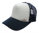 GAIA Playing Cap (mesh) - navy blau/wei