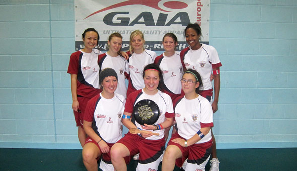Tournament: NBWin women's only, Nottingham (UK)<br />Team: Sheffield Hallam ... showed the best overall Spirit out of 24 greatly spirited teams!