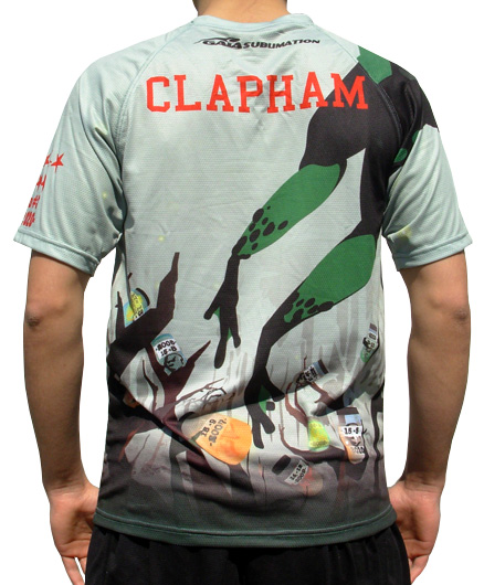 Clapham Anniversary Jersey (Back)