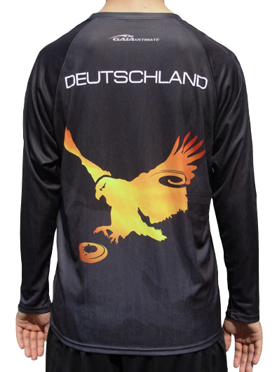 Team Deutschland Long Sleeve Jersey (Back)